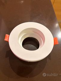 Portafaretto da incasso in gesso