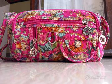 Borsa a fiori di stoffa 