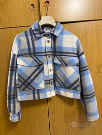 Giacca corta Stradivarius in simil flanella