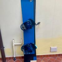 Snowboard Santa Cruz 154cm attacchi Burton
