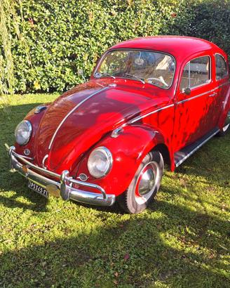 Volkswagen maggiolino 6V "nasino" 1963