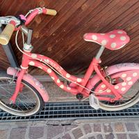 biclcletta per bimba misura 16