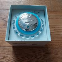 Le Bebé. Luce da notte bambino.Argento e swarovski