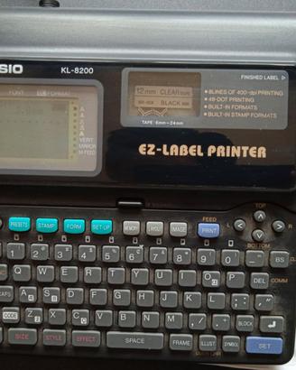 CASIO KL-8200 PRO Etichettatrice Completa Test