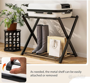 Porta valigia + scarpiera