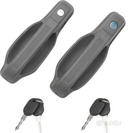 SX+DX MANIGLIA APRI PORTA ANTERIORE ESTERNA + CHIA