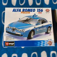 Modellino Alfa Romeo Polizia 156 da collezione