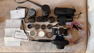 📷 Asahi Pentax Spotmatic F – Corredo compl. ’70