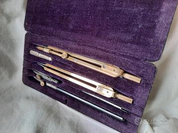 Set compassi vintage Ecobra 