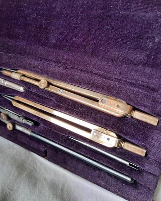 Set compassi vintage Ecobra 