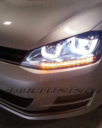 Coppia fari Led VW GOLF 7 look R