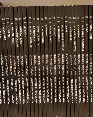 OLIVIERO TOSCANI fascicoli fotografia completi