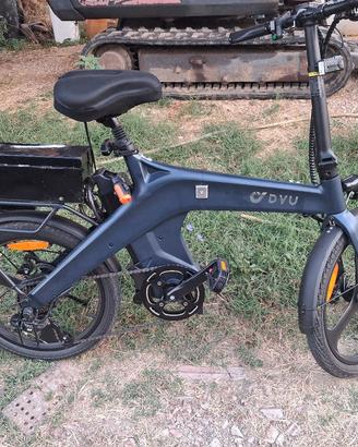 bicicletta dyu cin sensore di coppia ripiegabile