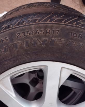 cerchi in lega più gomme 