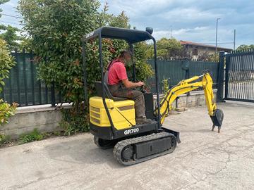E144 Miniscavatore 8 q Eurodig allargabile
