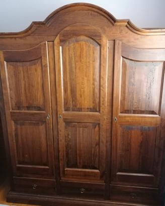 Armadio Legno Massello Arte Povera
