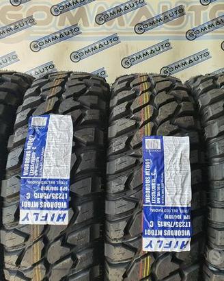 4 pneumatici 235 75 15 hifly 4x4 nuovi