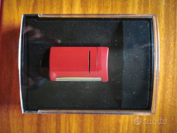 S.t. Dupont - Accendino antivento rosso
