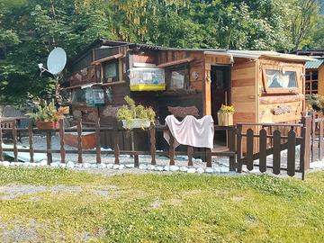 Piccolo chalet campeggio Remal valle Dorizzo