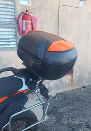 Baule posteriore valigia centrale ktm