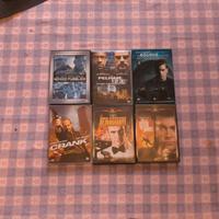 Lotto di 6 DVD di film Thriller/Azione