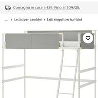 Letto soppalco ikea