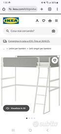 Letto soppalco ikea