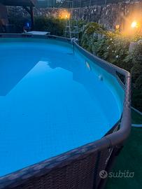 Piscina fuori terra best way con oblo