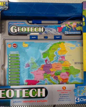 Geotech atlante interattivo parlante