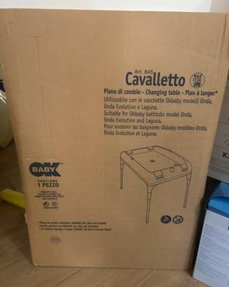 Cavalletto/ piano di cambio