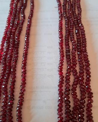 Granatine per collana