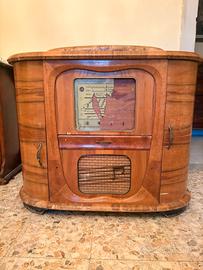 Mobile radio giradischi anni 50