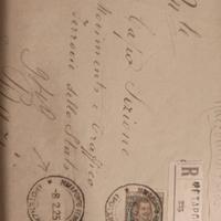 Raccomandata FS 1925 – Metaponto Ferrovia → Movime