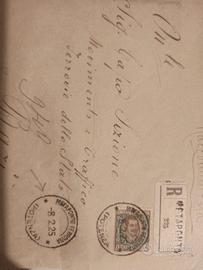 Raccomandata FS 1925 – Metaponto Ferrovia → Movime