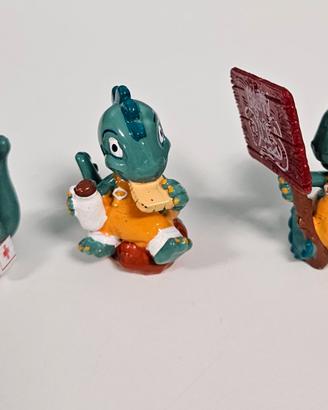 3 pz Happy Dinos Kinder Sorpresa