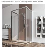 piatto ebox doccia 2o  3 pareti 70x100 anticalcare