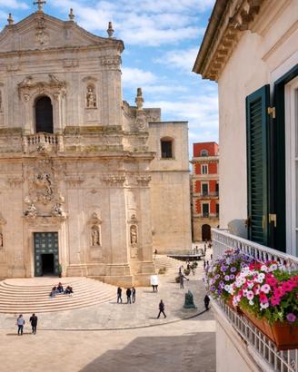 Puglia Martina Franca loft fronte cattedrale