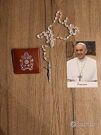 Rosario Papa Francesco Udienza Privata Vaticano
