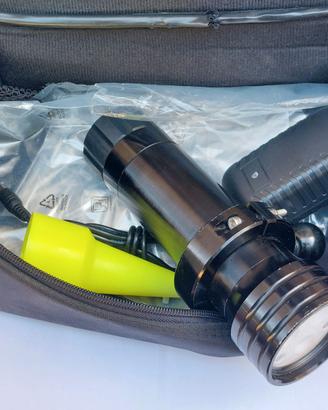 Lampada sub Berenice Video - riprese sub