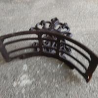 porta gomma in ferro battuto