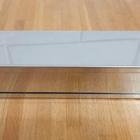 Anello rettangolare due fondi in acciaio inox,