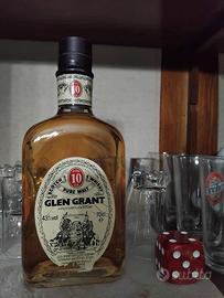 WHISKI collezione Glen Grant 10anni vintage 