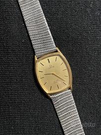 Omega De Ville Quartz Tank Vintage Raro Oro