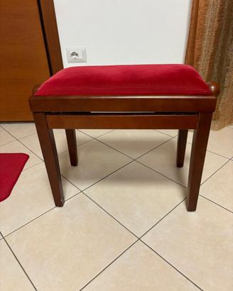 Panca pianoforte seduta regolabile