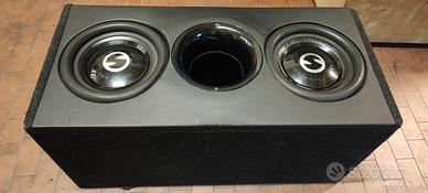 box con doppio subwoofer 32