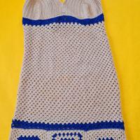 Copricostume fatto a mano ad uncinetto 