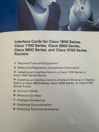 Cisco WIC-1B-S/T= Scheda WAN ISDN 1 Porta - Nuova