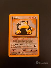 Carta Pokemon - Snorlax ITA  1999/2000