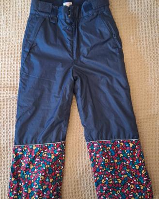 Pantaloni tuta da neve bambina 8-9anni