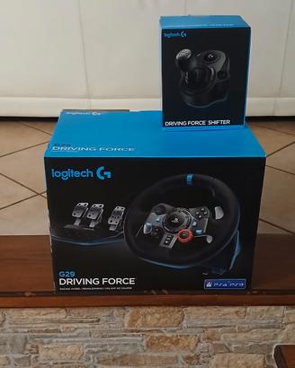 Logitech g29 con cambio e telaio